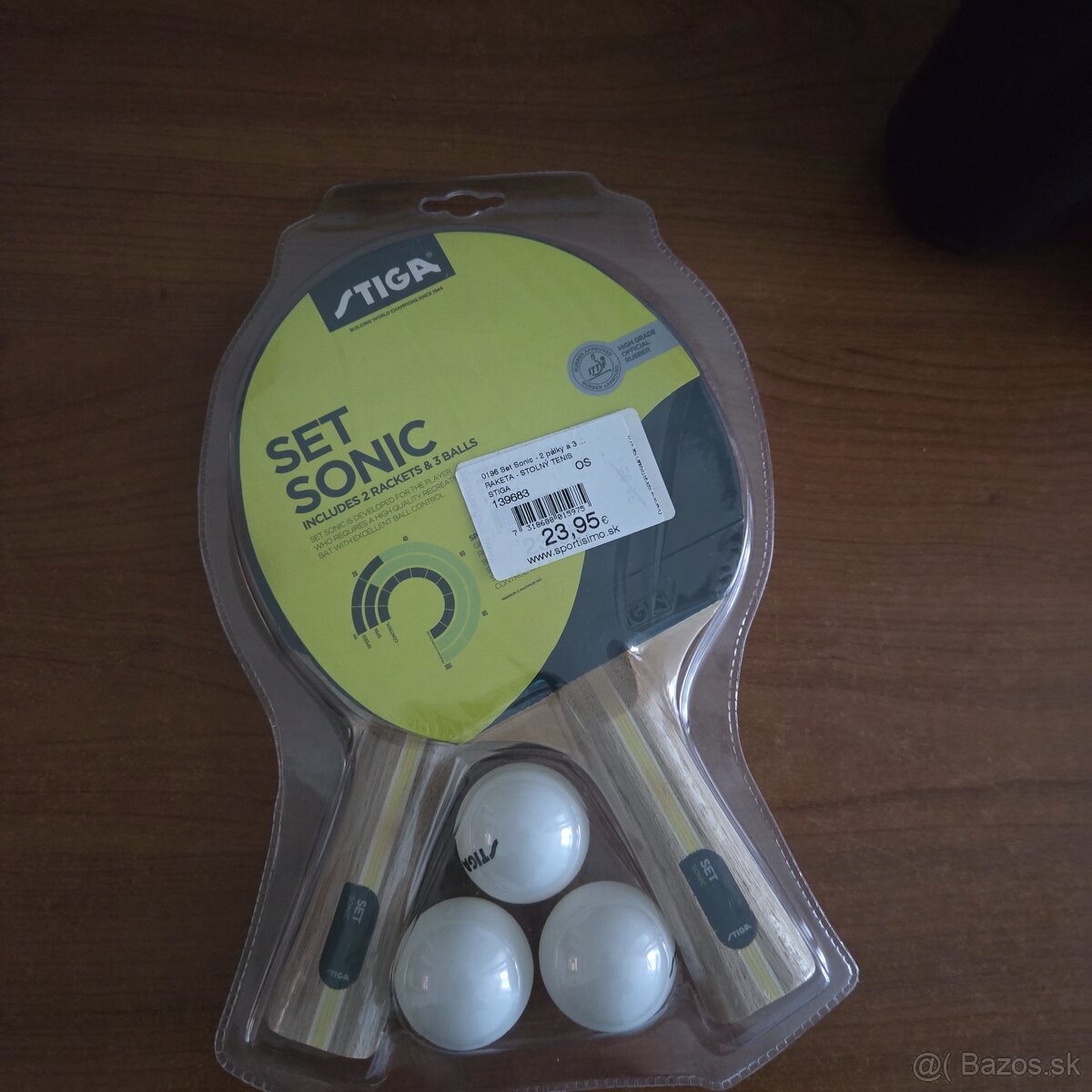 Predám nové nerozbalené rakety na stolný tenis