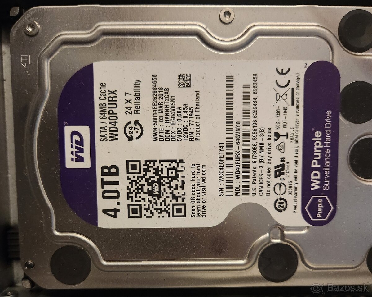 WD 4TB purple