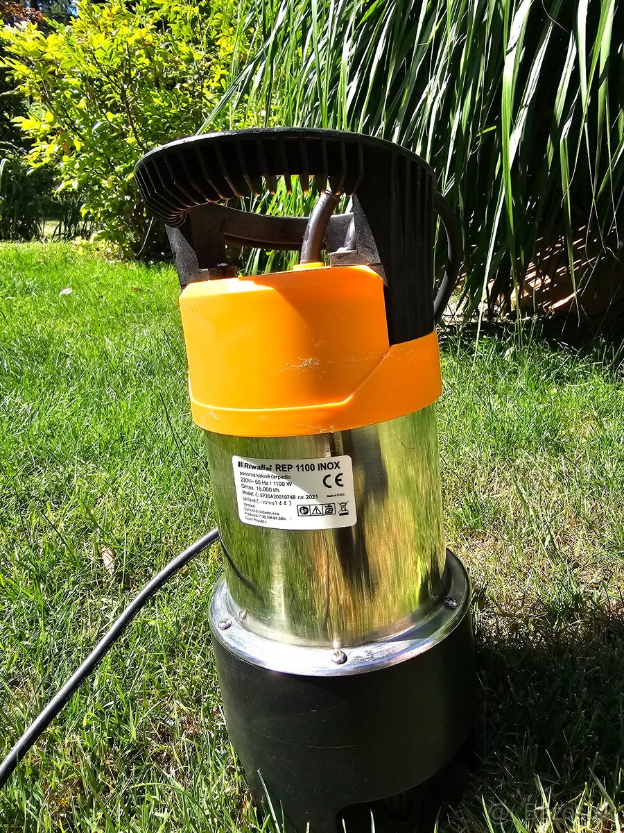 Riwall Pro Rep 1100 Inox - Nerezové kalové čerpadlo