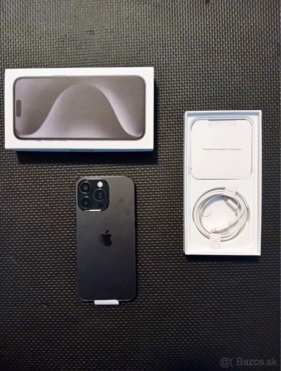 iPhone 15 pro max 256gb(96% batérie )