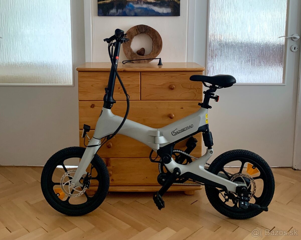 Skladací elektrobicykel ebike F12-SachsenRAD