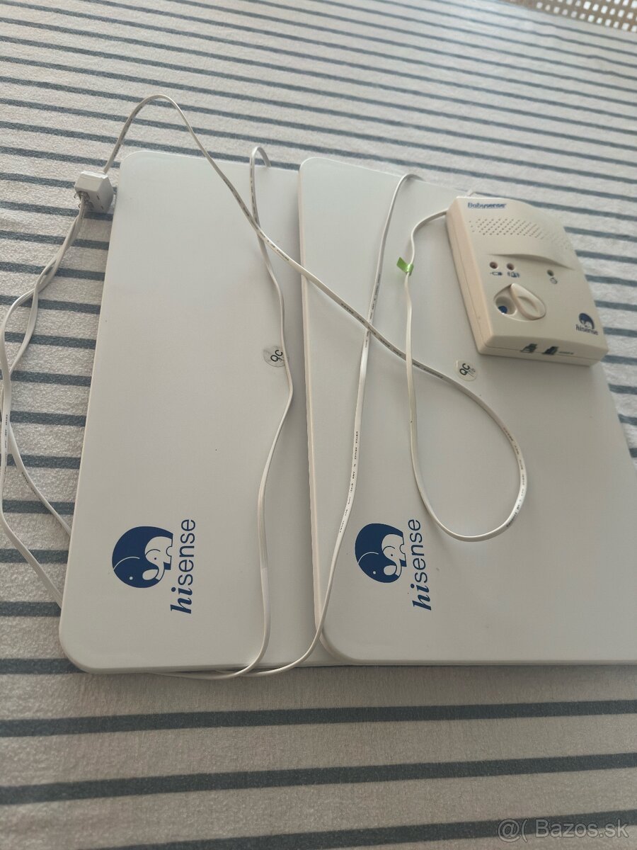 Babysense II s dvomi podlozkami