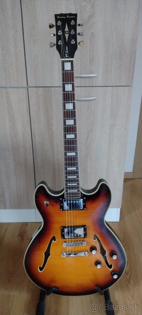 Harley Benton HB 35 plus + Peavey Valveking 8