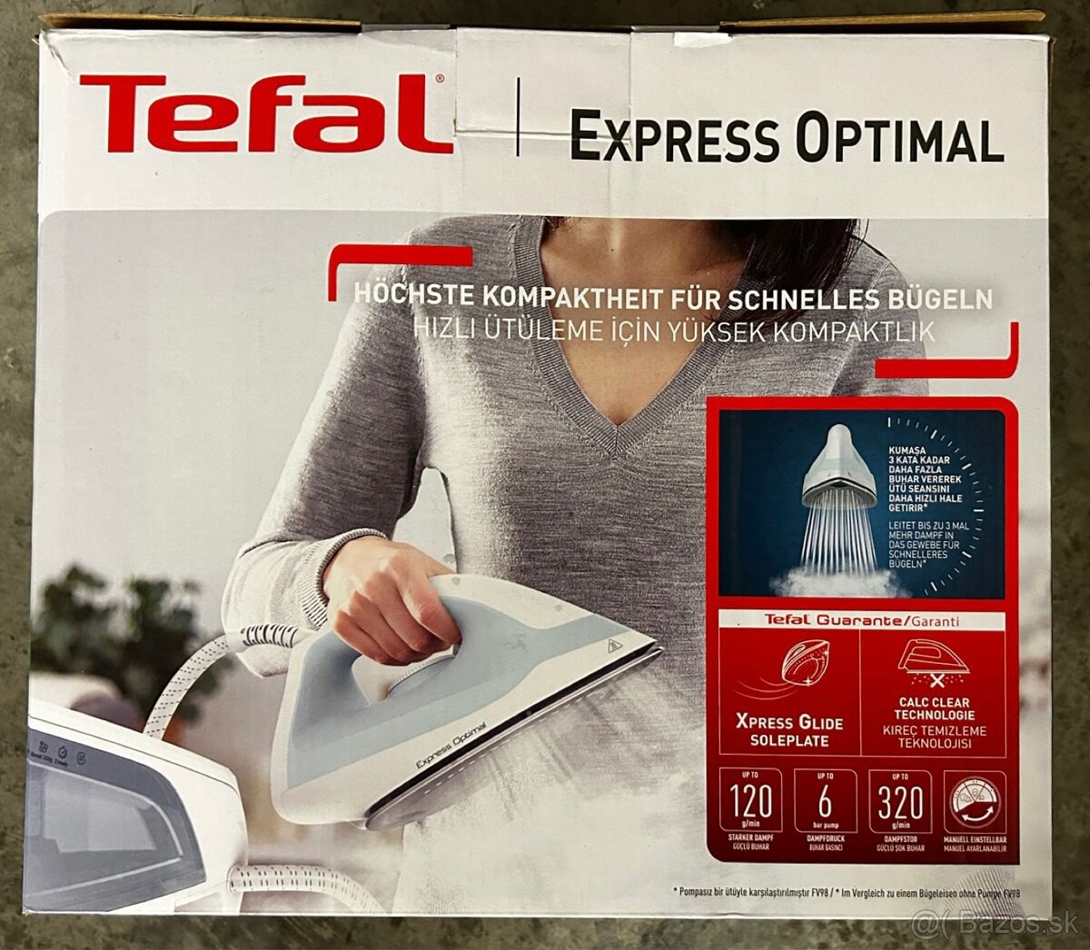 Tefal žehlička