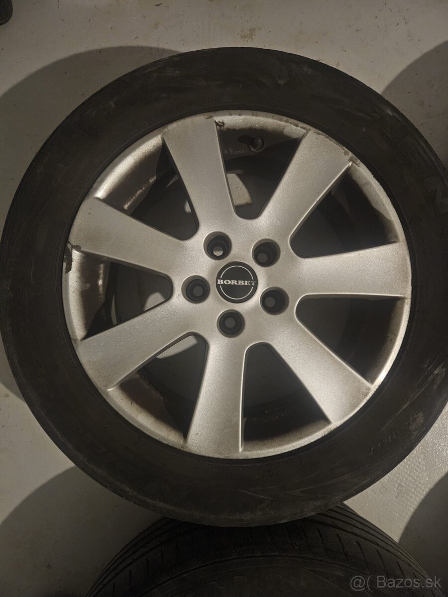 Predam disky z Nissan Quashqai  R17 7Jx17 5x114,3