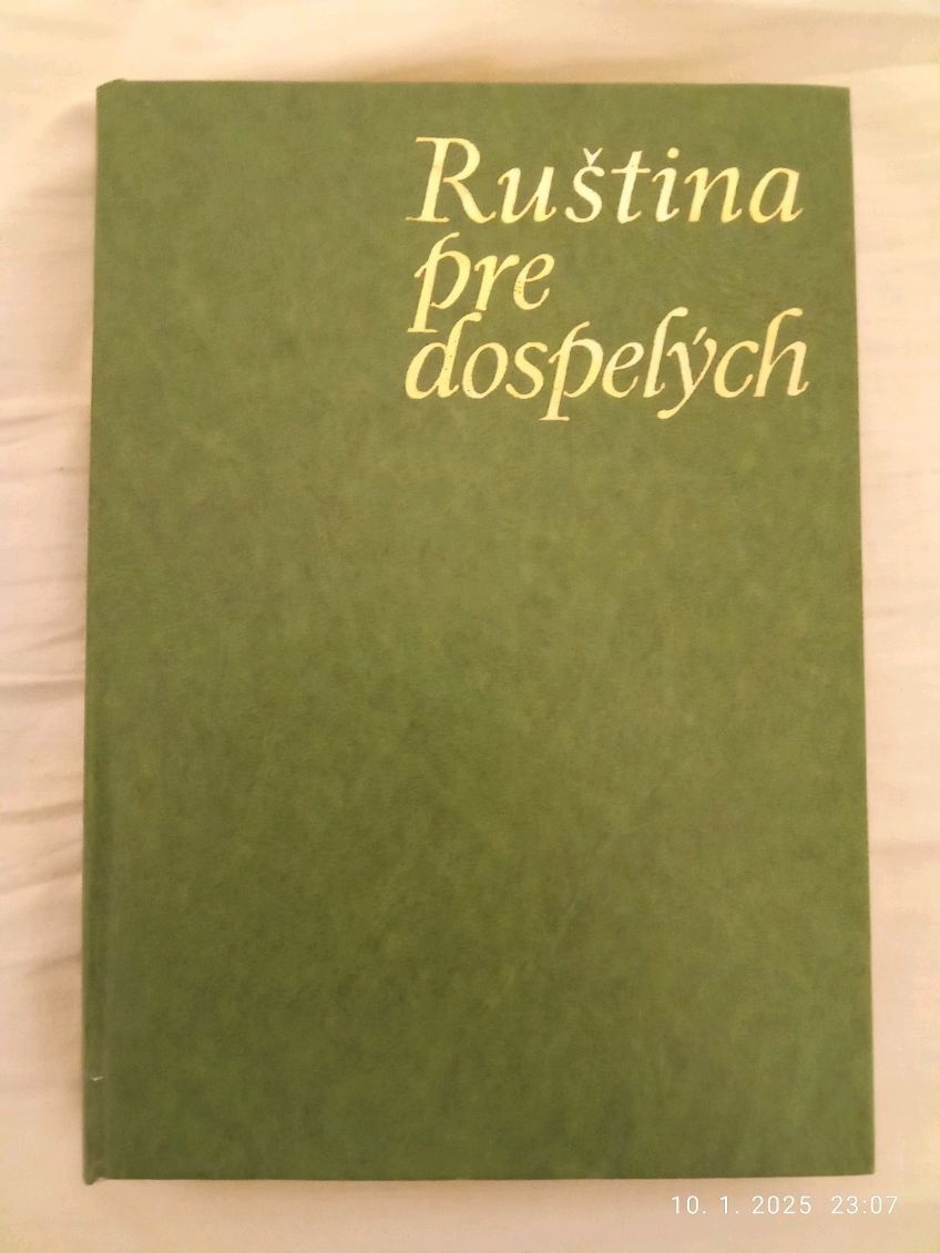 Predám - Ruský jazyk pre dospelých