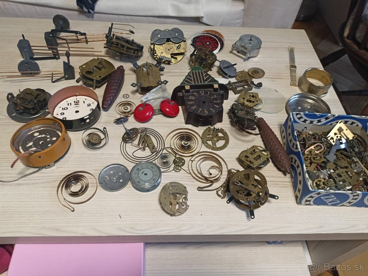 Sada strojky hodinové příslušenství hodin