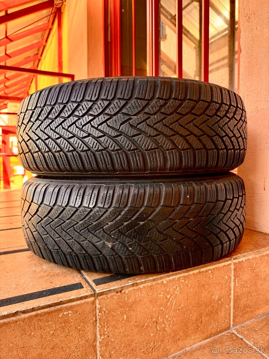 195/65 R15 zimné pneumatiky 2 kusy -