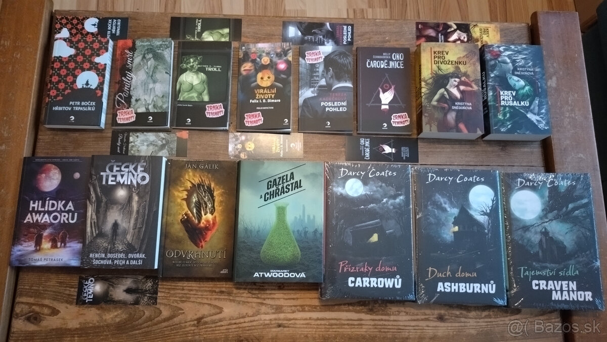 knihy – sci-fi, fantasy a horor