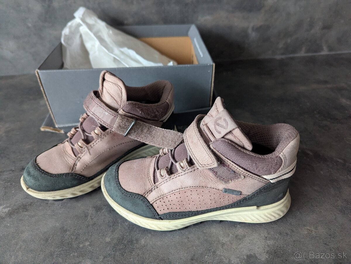 Kožené topánky Ecco 30