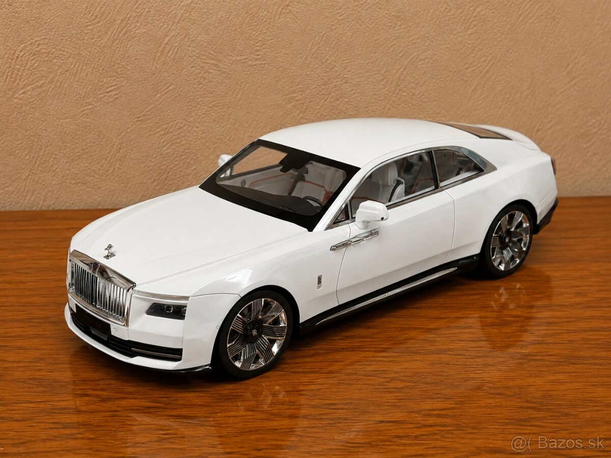 Rolls Royce Spectre White DF 1:18