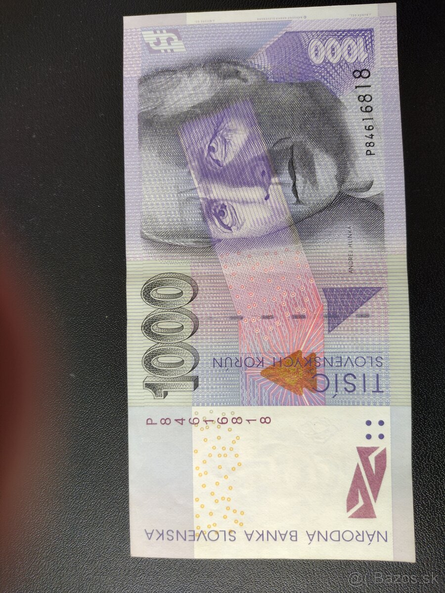 Slovenske  bankovky 1000Sk