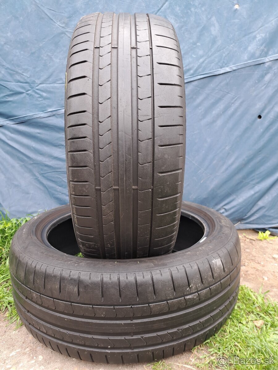 Ponúkam 2 letné pneumatiky Pirelli PZero 245/45 R20