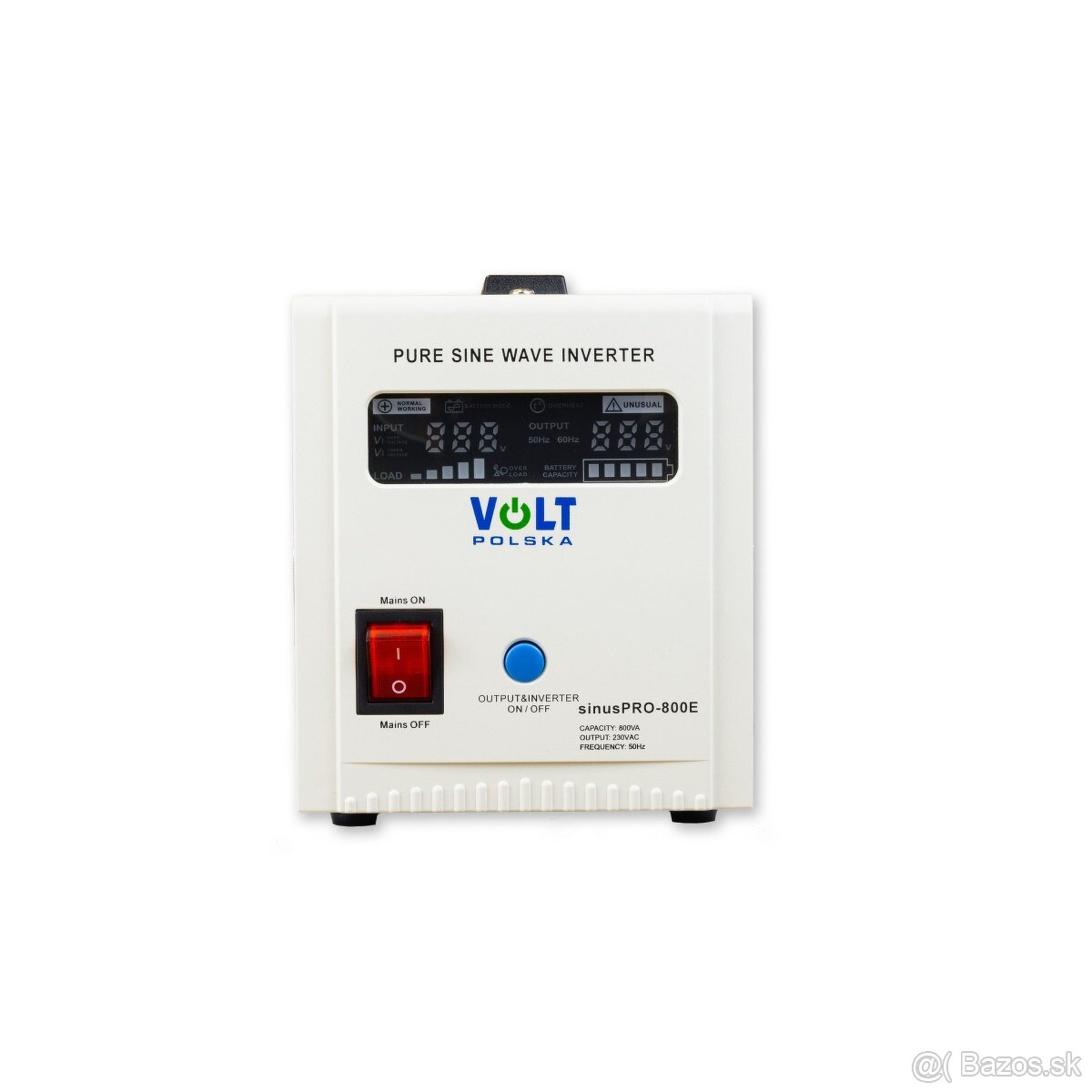 Záložný zdroj ku kotlu/peci 800w čistý sinus