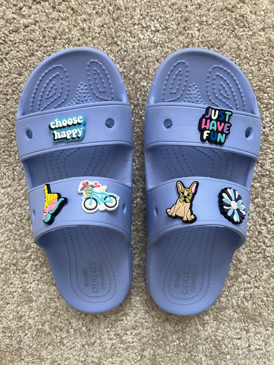 Crocs dievčenské, veľkosť 37-38 (US7)