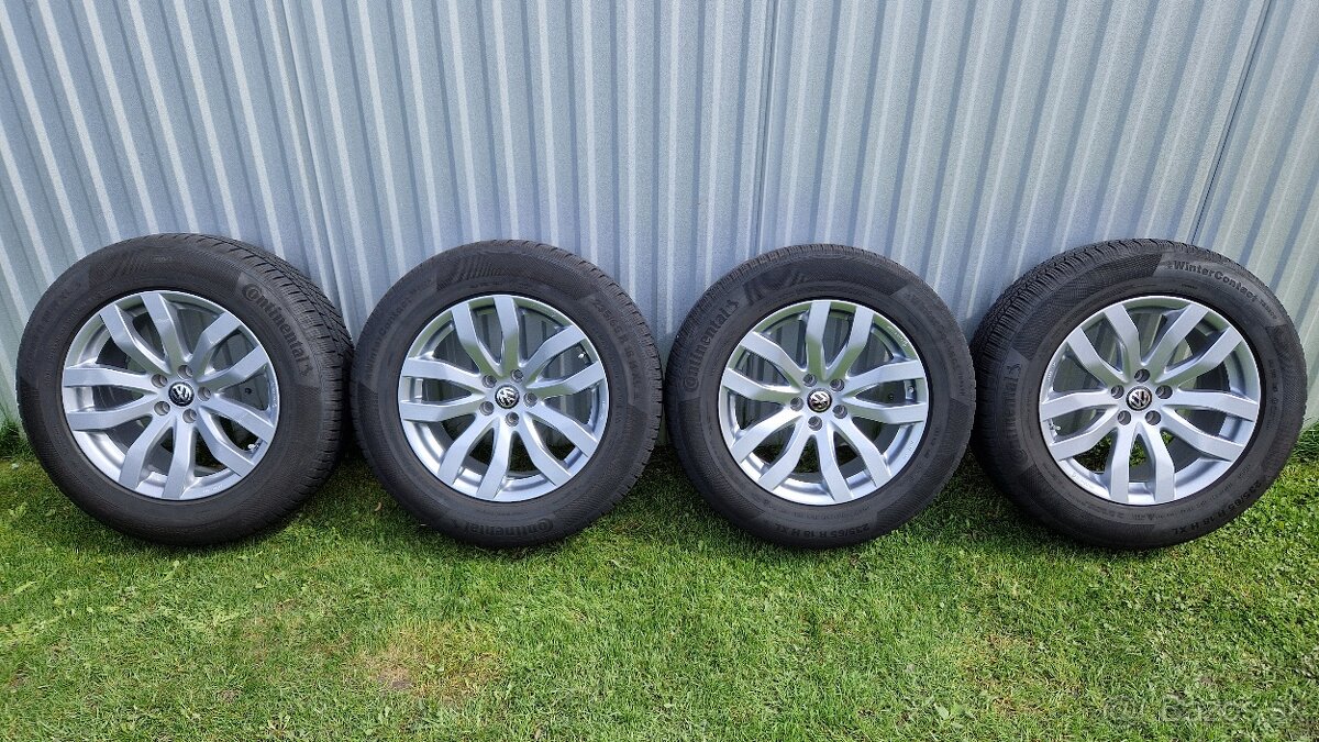 Zimná sada kolies VW Touareg 3, 5x112 R18 + pneu