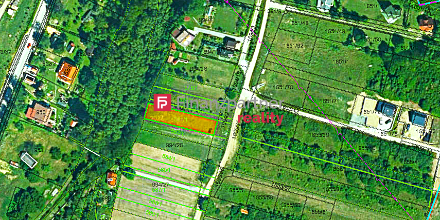"Green" stavebný pozemok na Drienici (F633-14-ANM)
