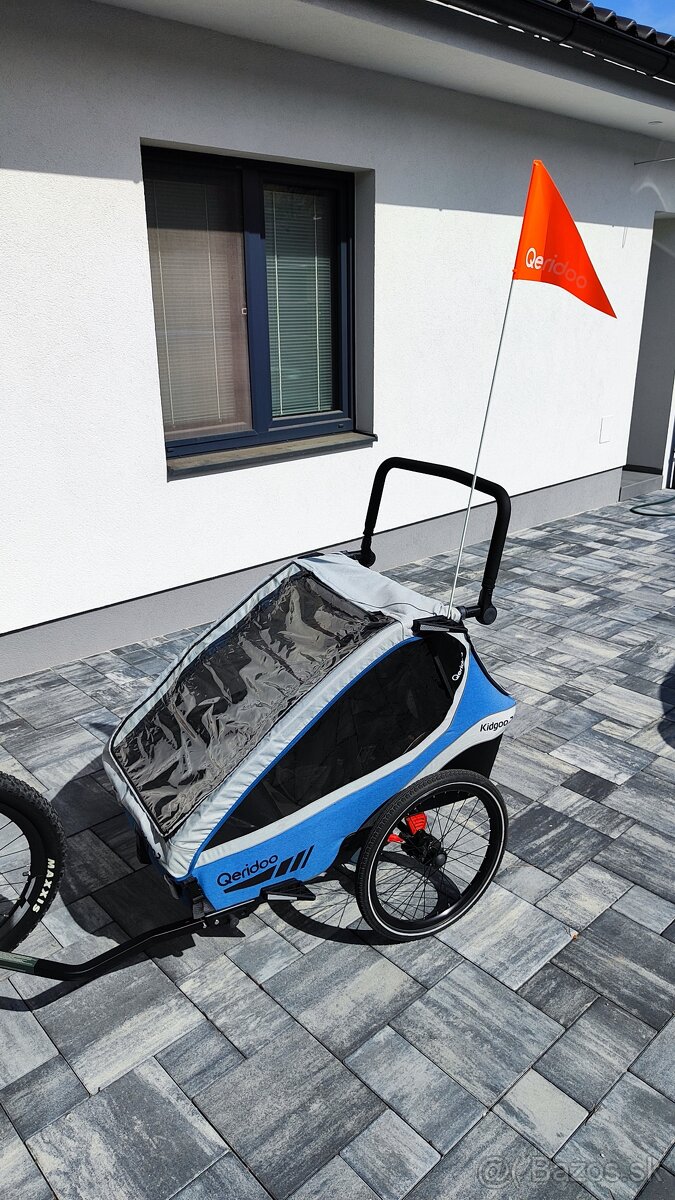 Vozík QERIDOO KidGoo 2 Navy Blue