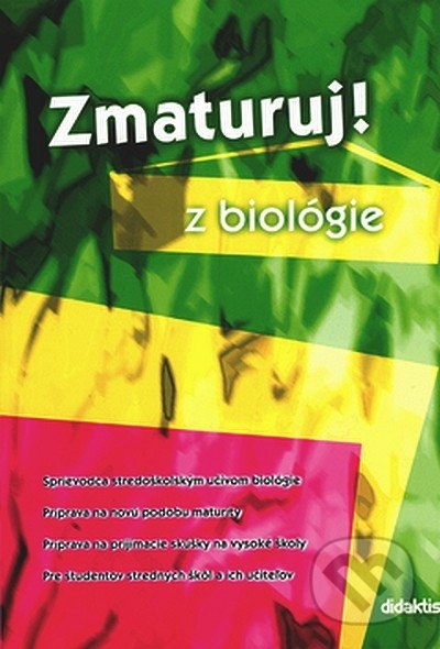 Predám knižky Zmaturuj z biológie + Zmaturuj z chémie