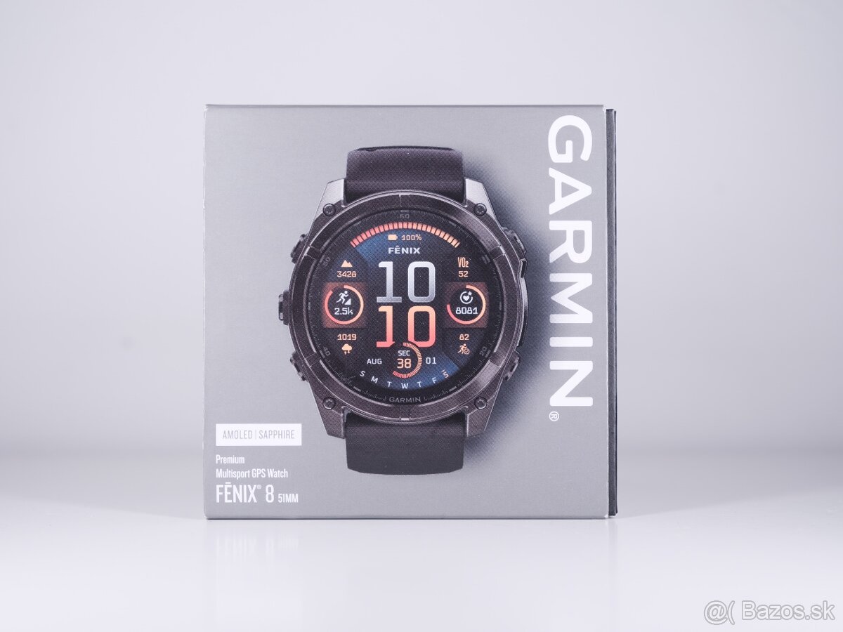 Garmin Fenix 8 51mm AMOLED Sapphire Novy