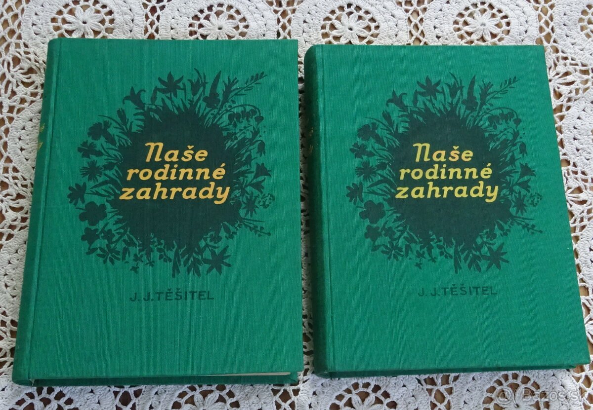 REZERVOVANÉ Naše rodinné záhrady I.-II., vydané v r. 1931