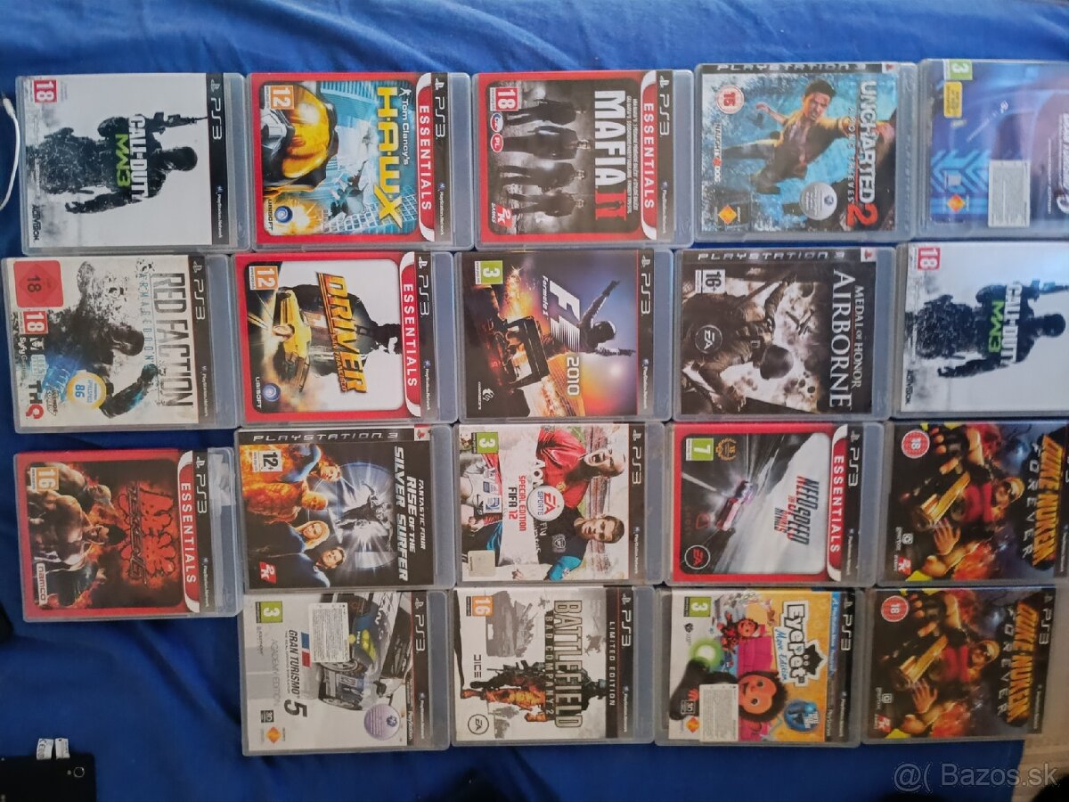 Hry na PS3 minimálny odber 4 hry