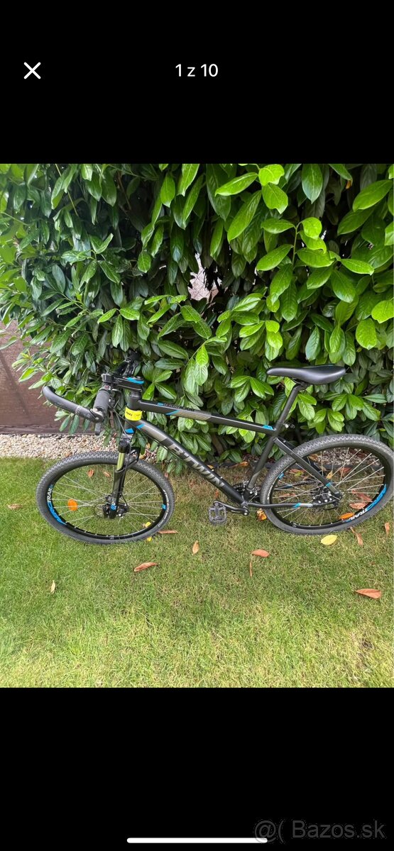 ROCKRIDER Horský bicykel ST 120 27,5" modro-čierny