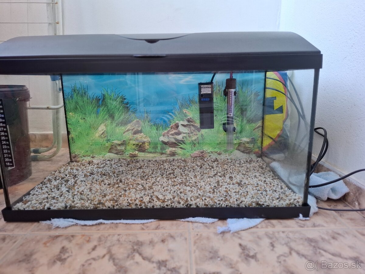 PREDÁM 60L AKVÁRIUM s príslušenstvom