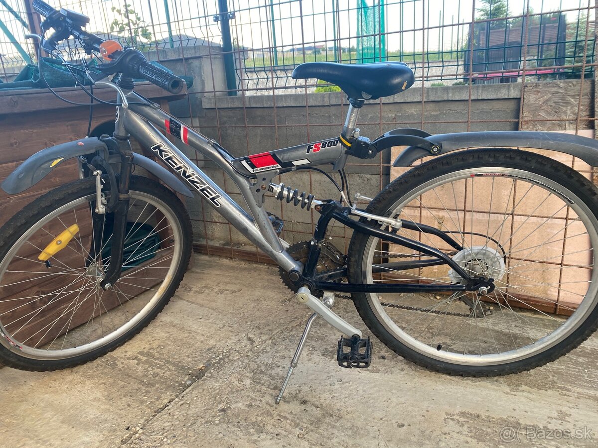 Horsky celoodpruzeny bicykel Kenzel 24