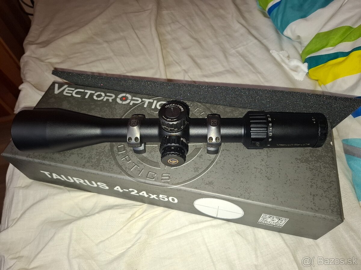 Vector optics Taurus 4-24x50 FFP.