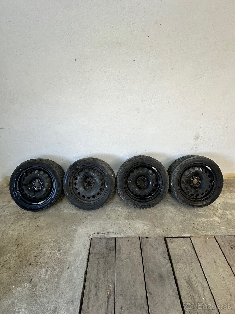 Plechové disky 5x100 205/55 R16