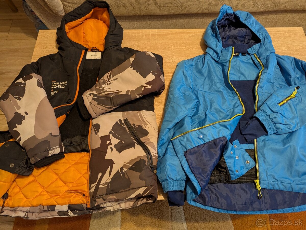 Detské zimné bundy