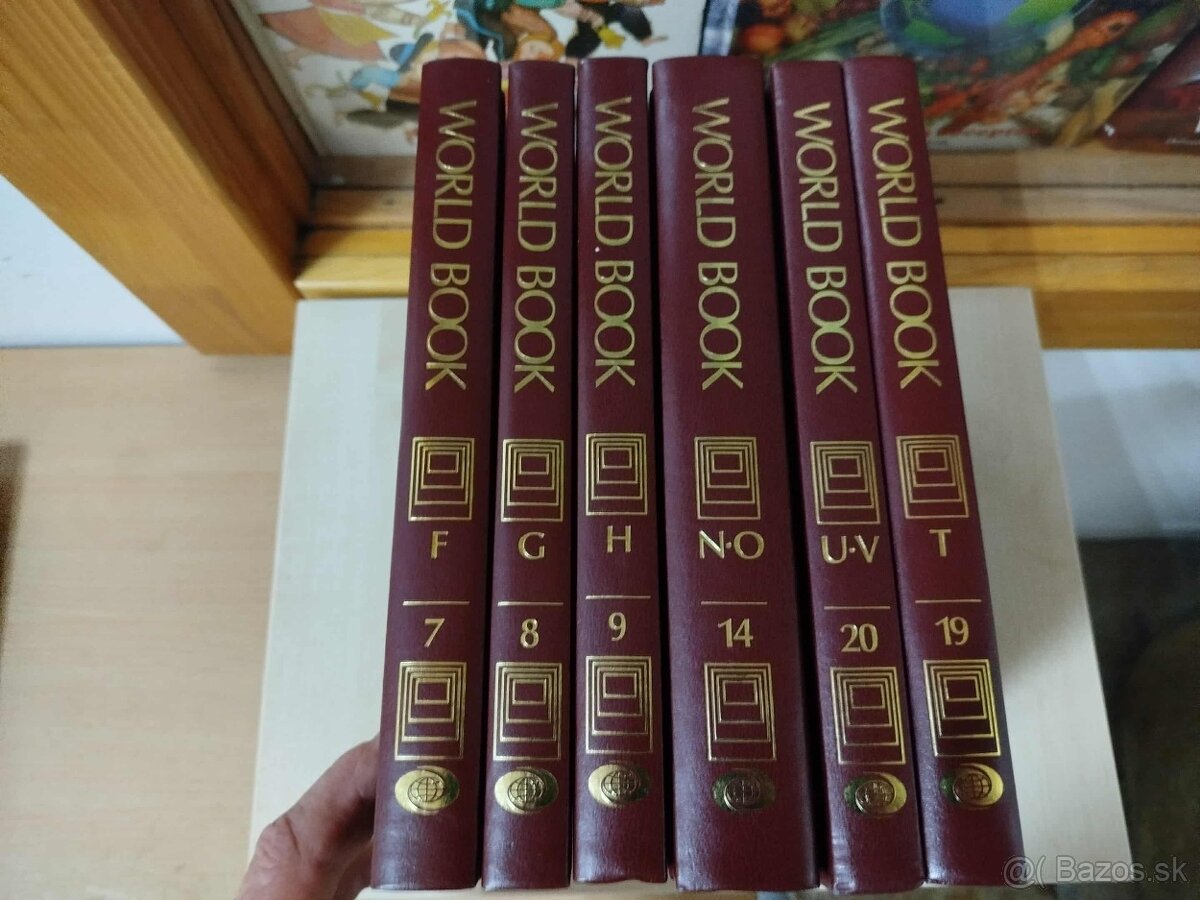 The World Book Encyclopedia--1994--6 ČASTÍ:7-F,8-G,9-H,14-N,