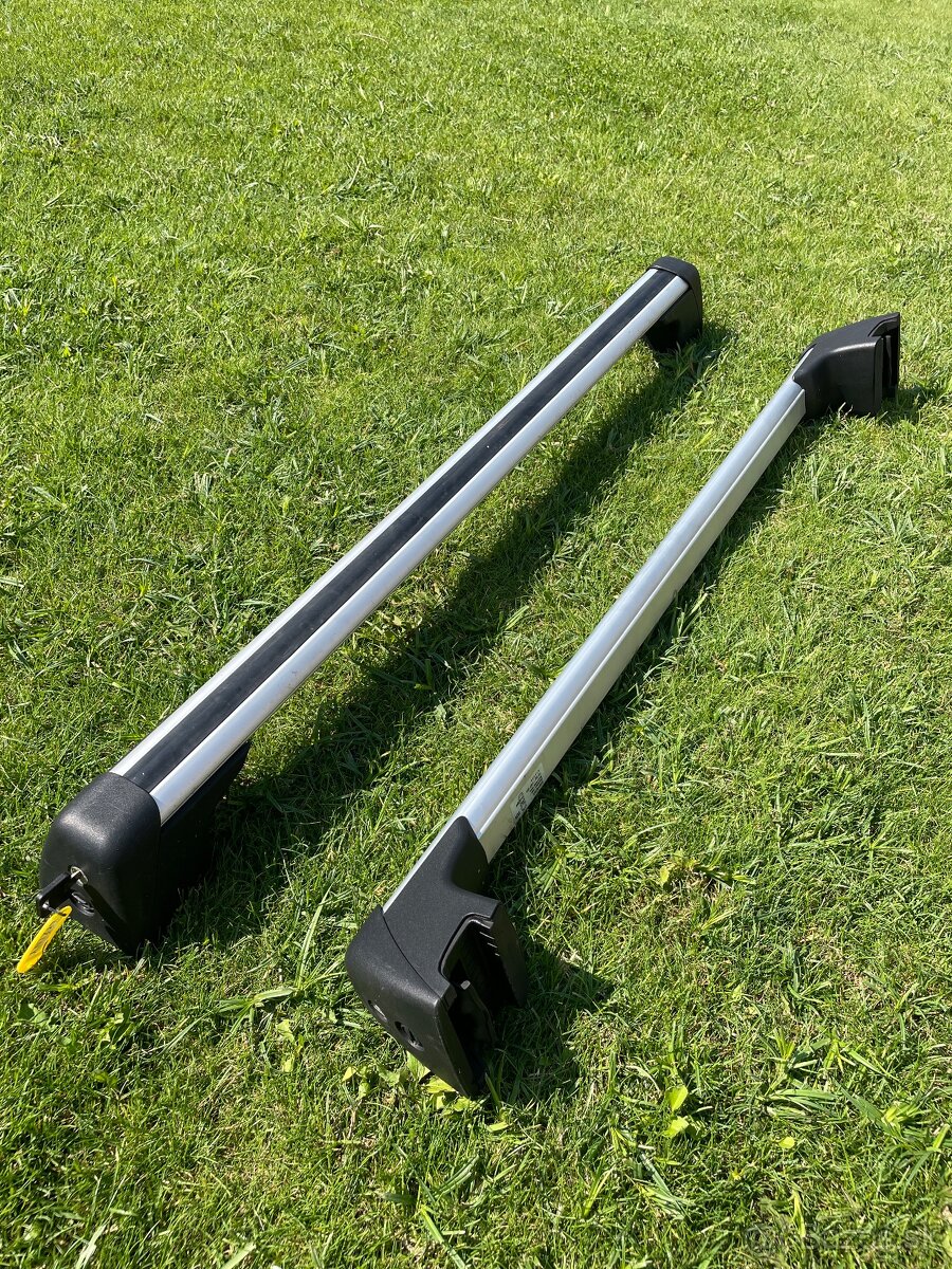 Predám kvalitné nosiče (lyžiny) na Opel Mokka – TOP stav