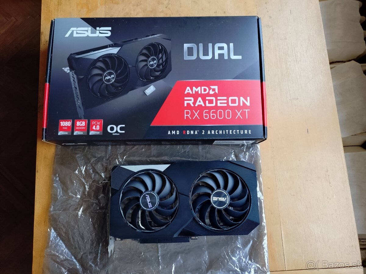 ASUS DUAL-RX6600XT 8GB