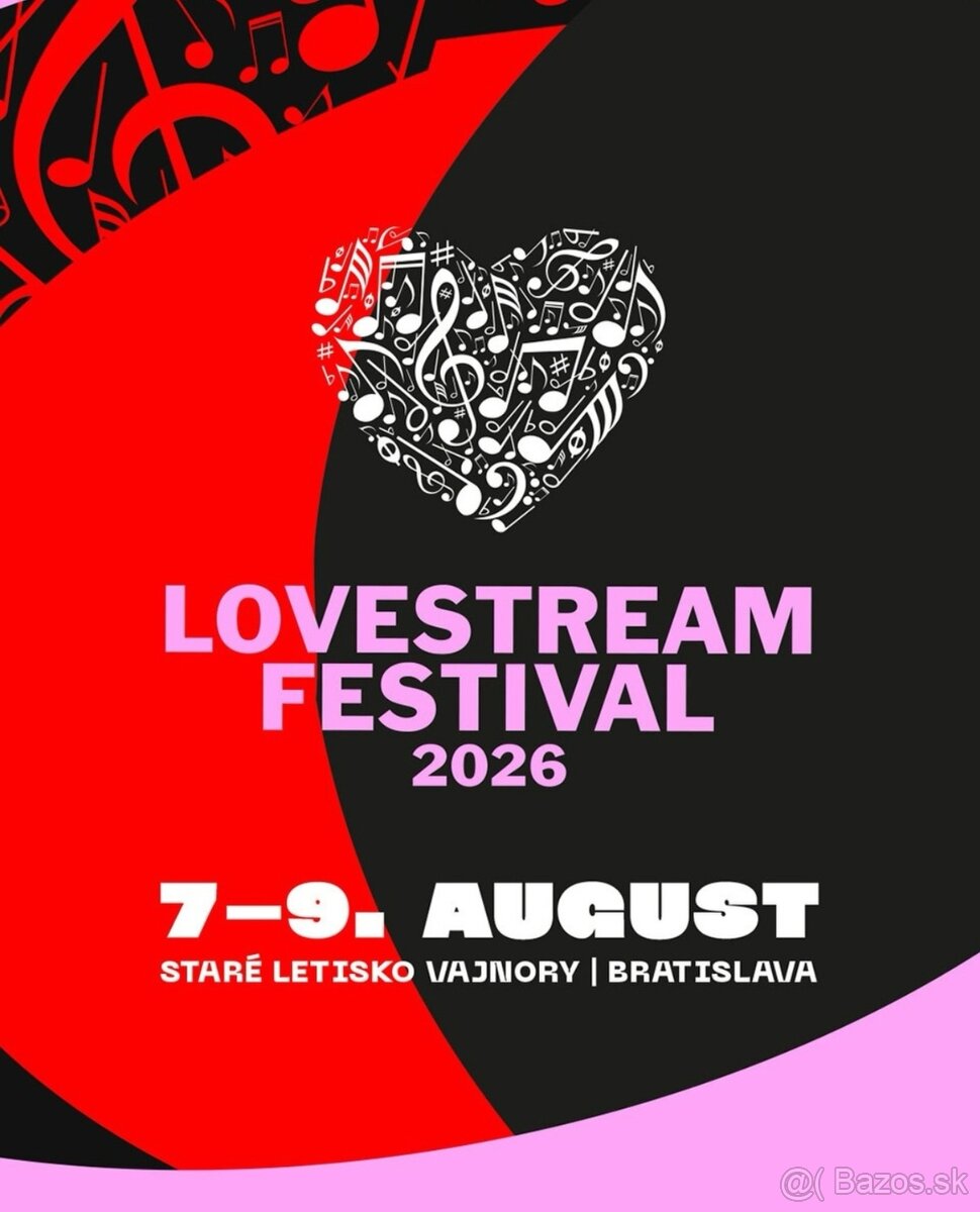 Vstupenky LOVESTREAM Festival 7-9.2026