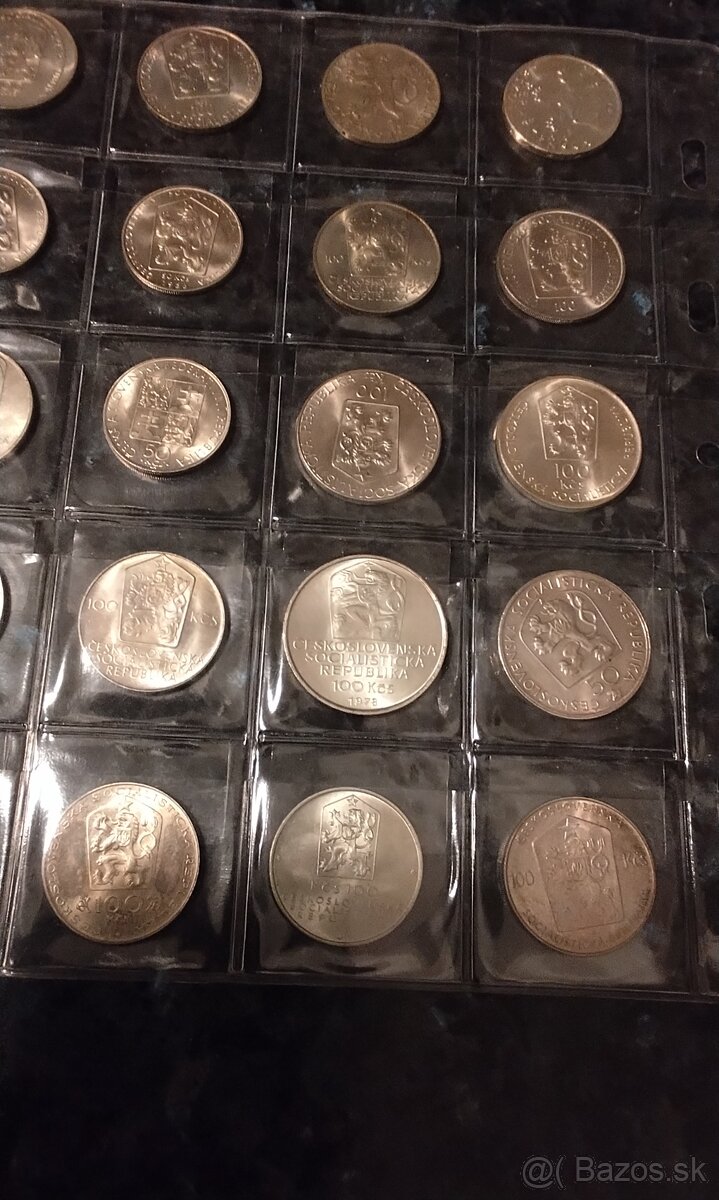 Československe mince.
