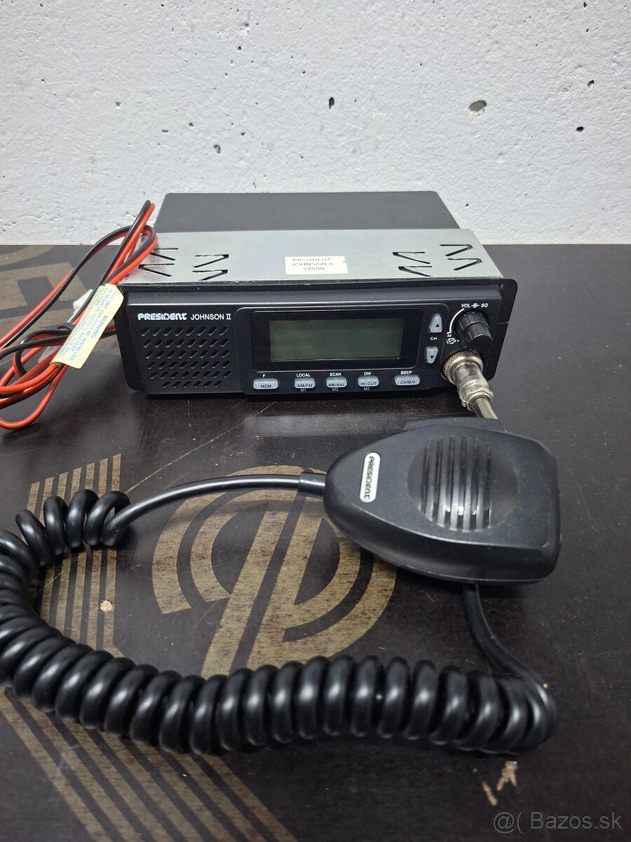 Vysielacka president johnson 2