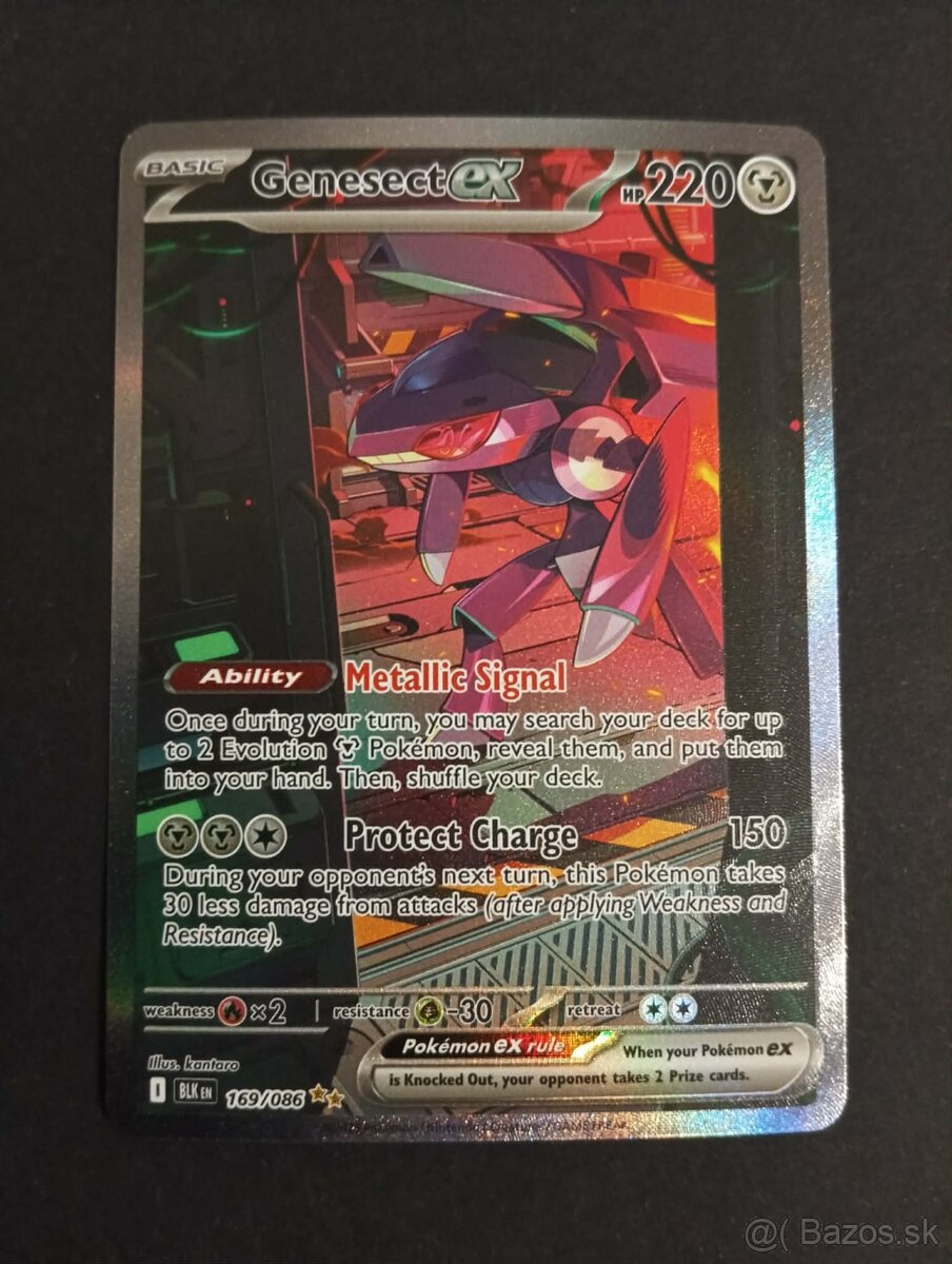 Pokémon karta Genesect ex