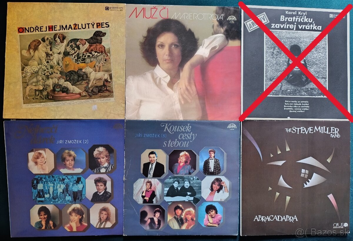 Gramofonové platne LP 2