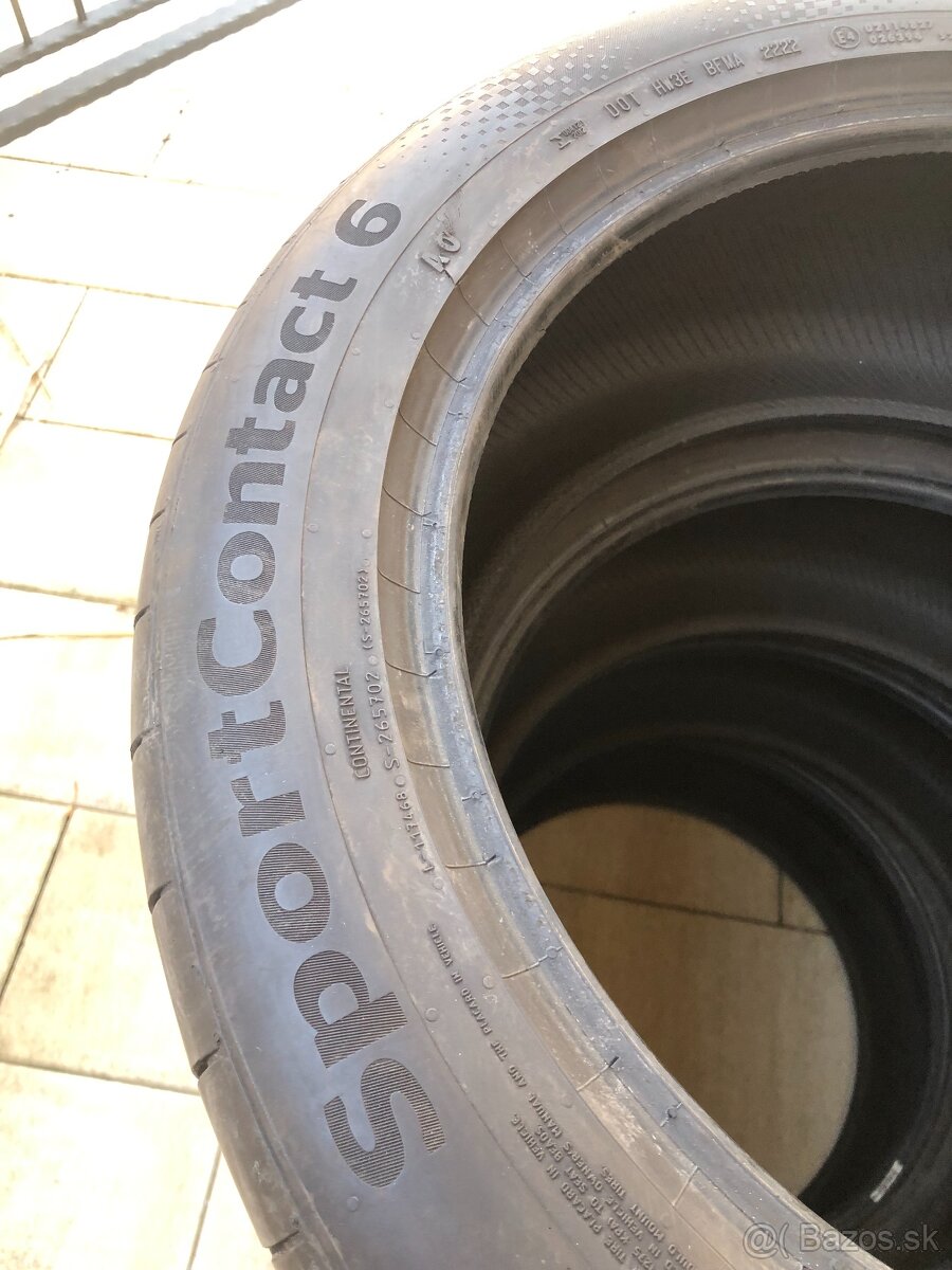 CONTINENTAL CONTISPORTCONTACT 6 255/45 R19
