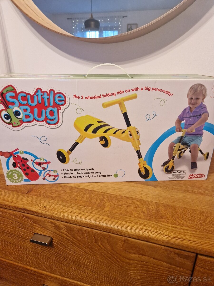 Skladacie detske odrazadlo