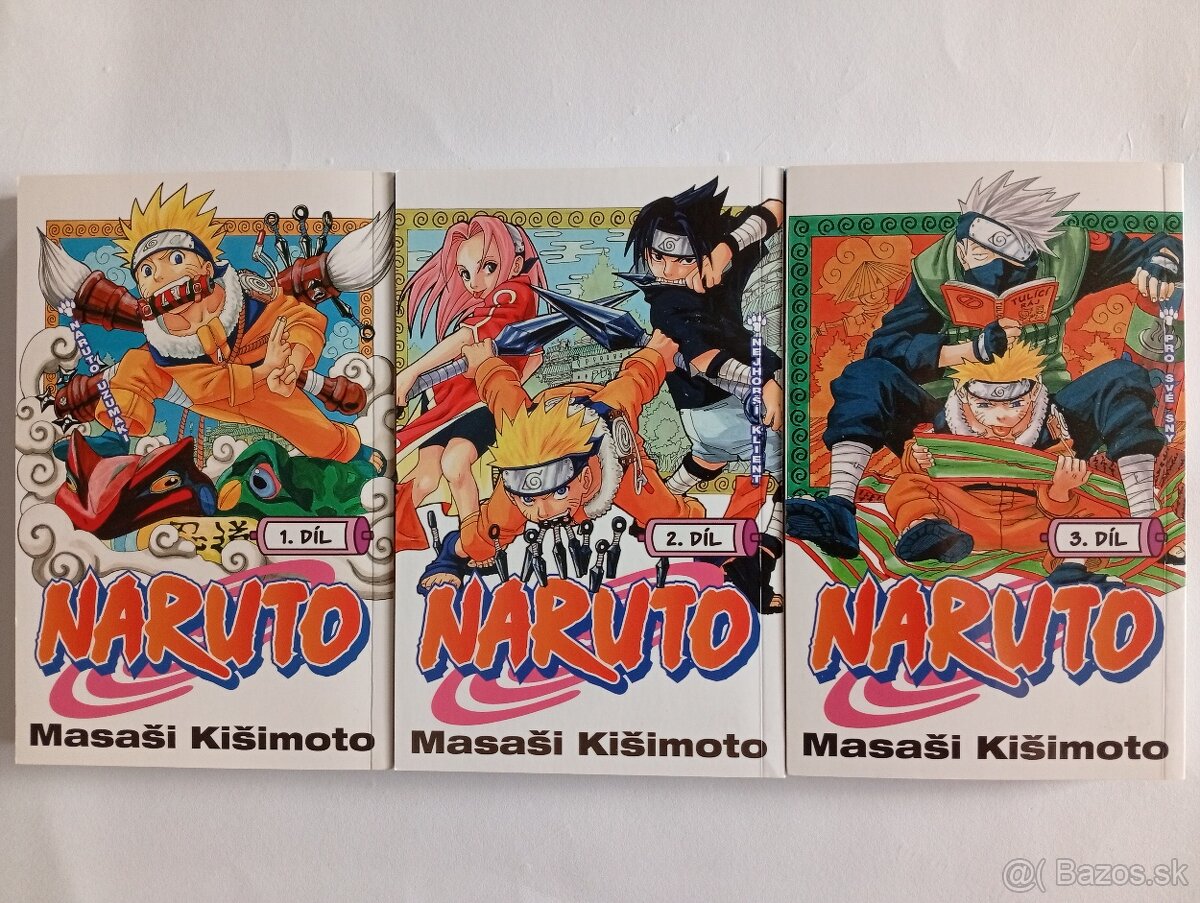 Naruto manga po česky