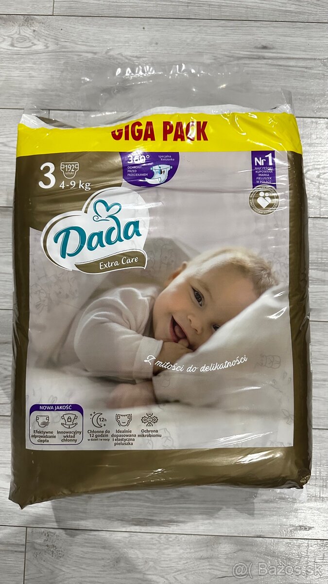 Dada plienky veľkosť 3
