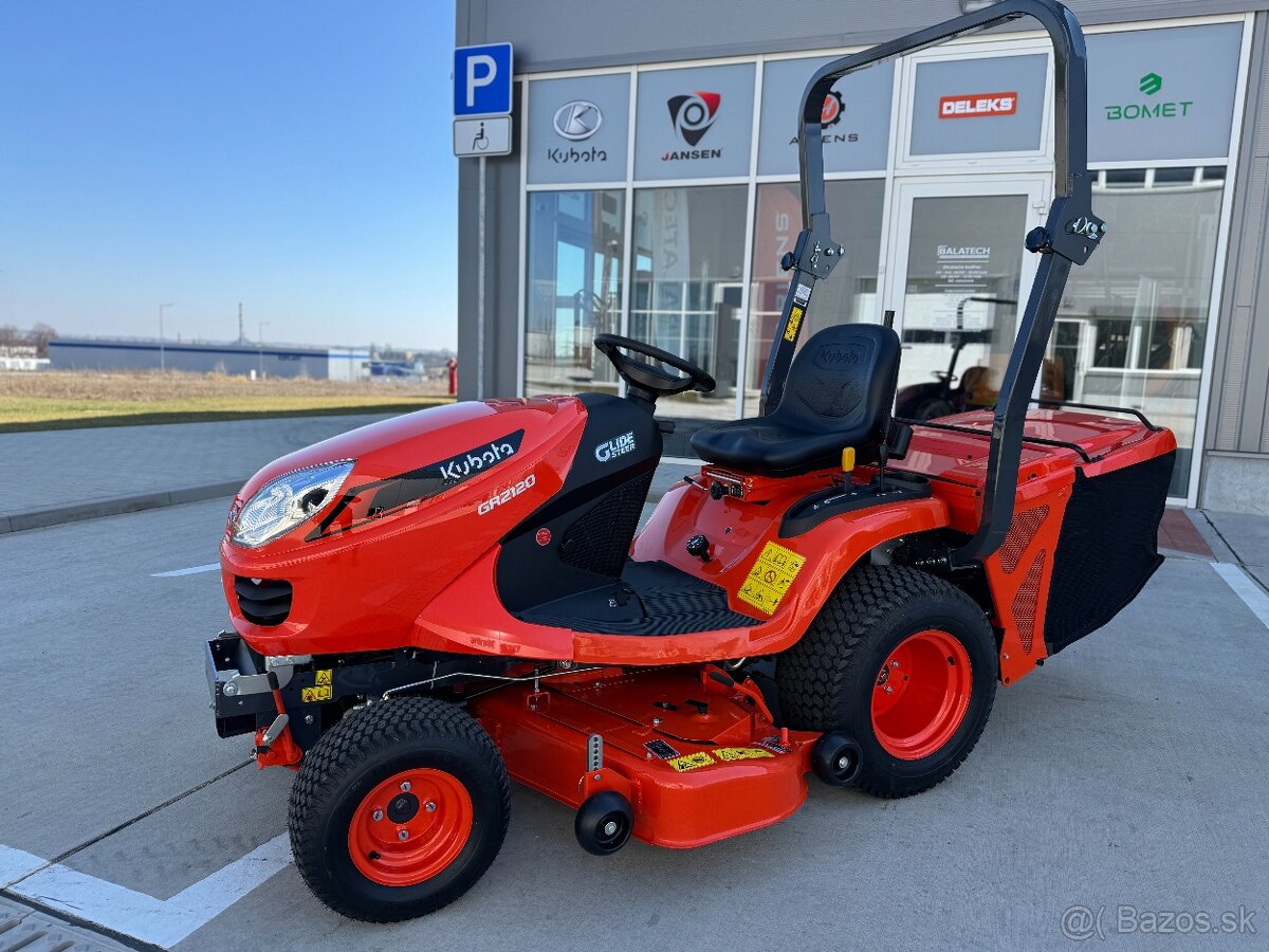 Traktorová diesel kosačka KUBOTA GR 2120 4x4
