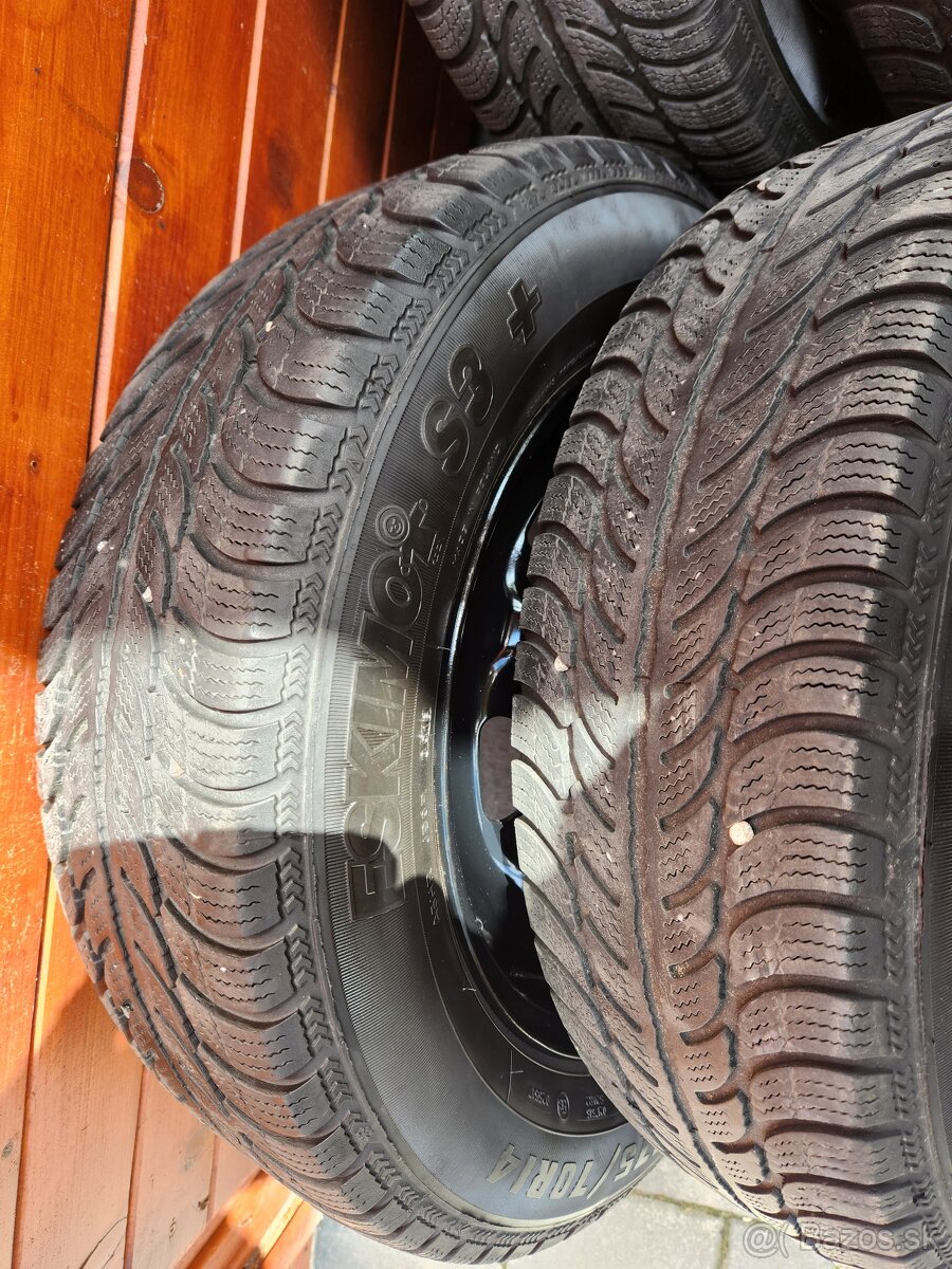 Plechové disky 5×14 5×100 et35