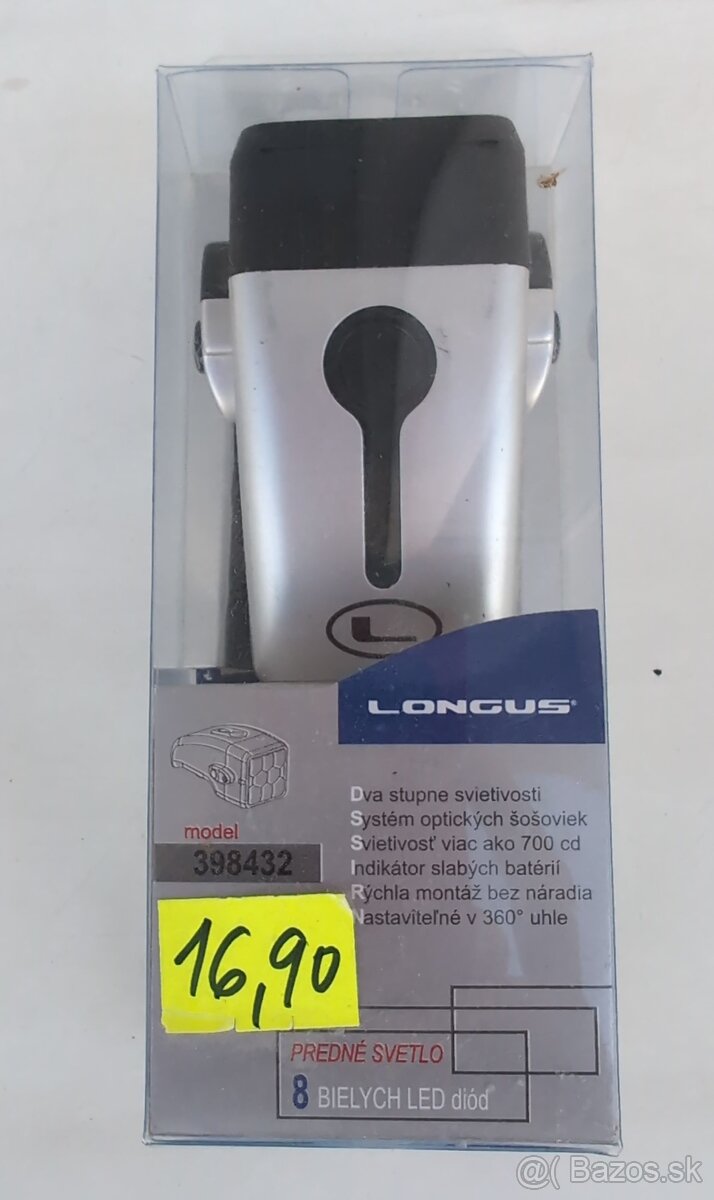 predné LED svetlo Longus 398432
