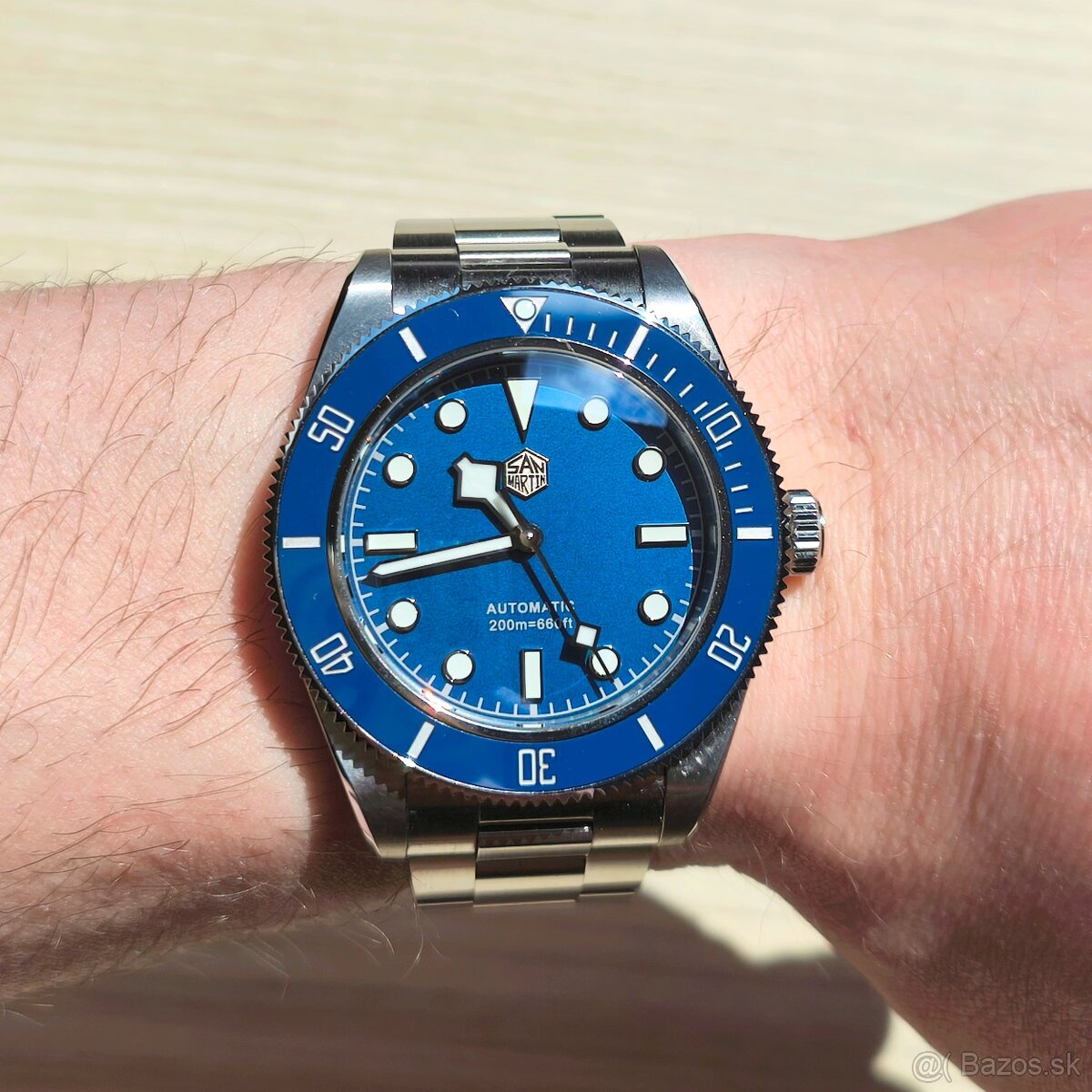 SAN MARTIN - Black Bay 58 BB58, Deep Blue, Nové Originál s