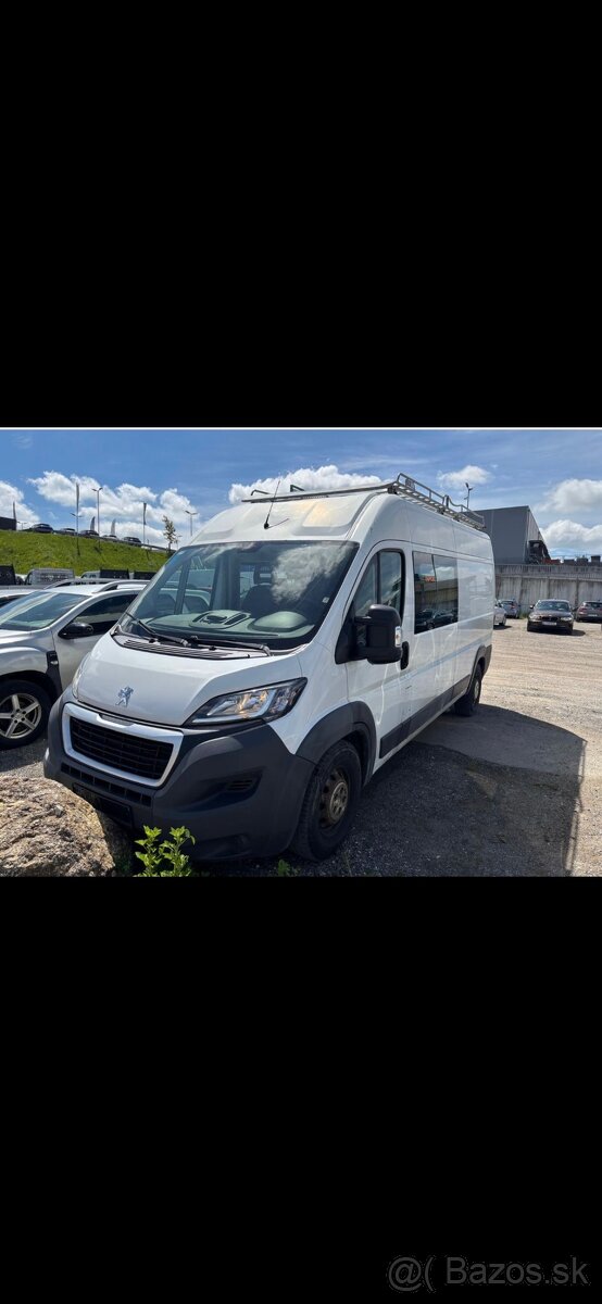PEUGEOT BOXER 3,0 DIESEL 6 MIESTNY ROK 2016