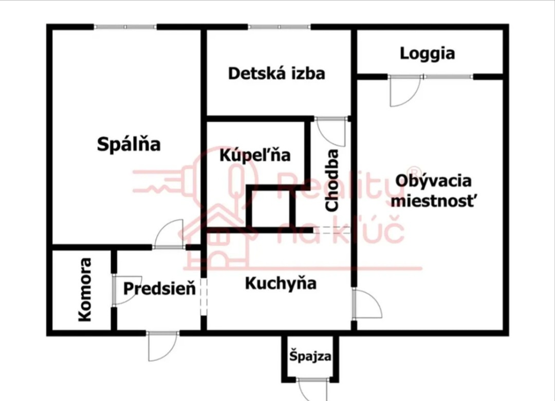 Predám 3 izbový byt